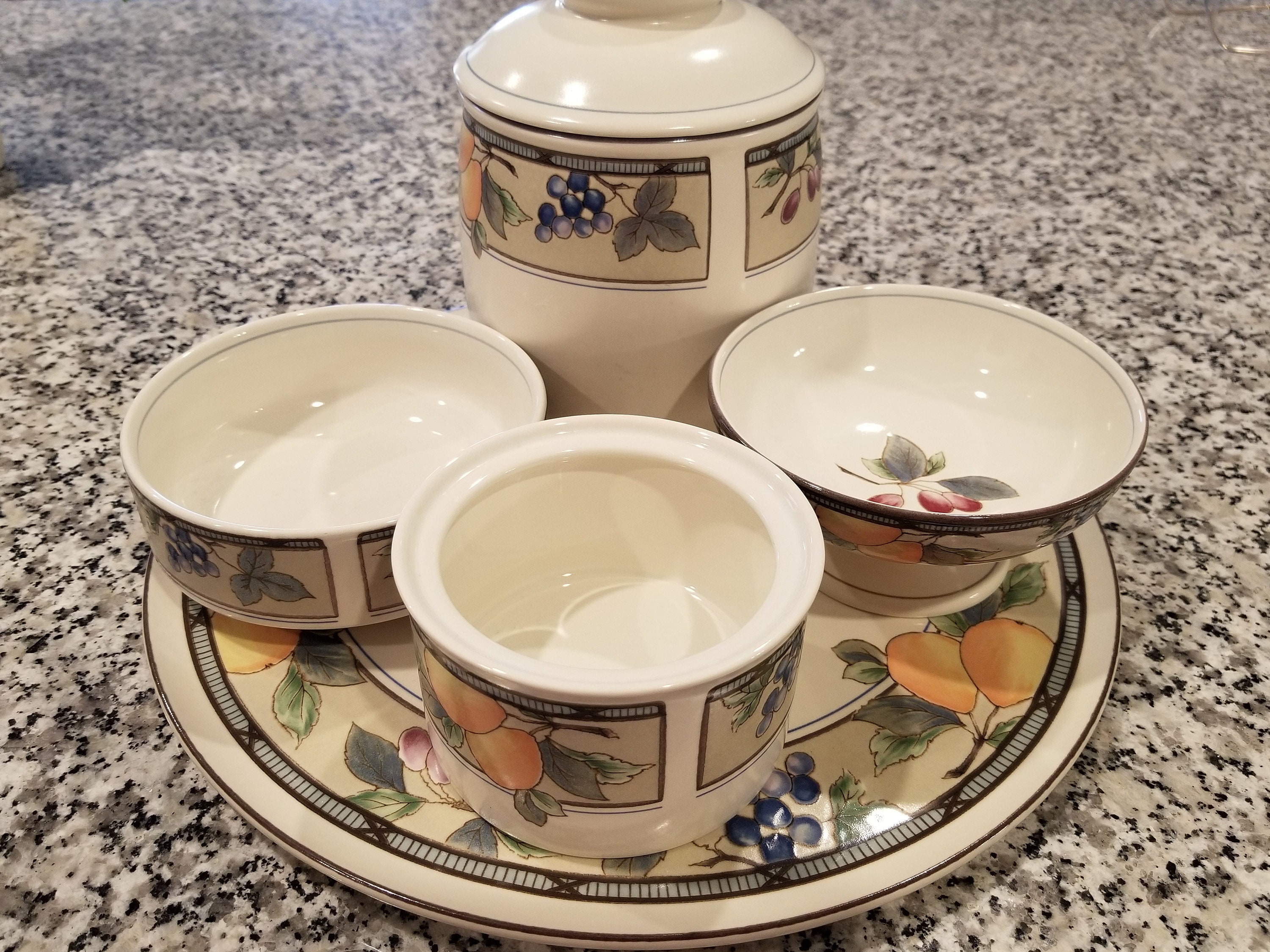 mugs mikasa garden harvest set
