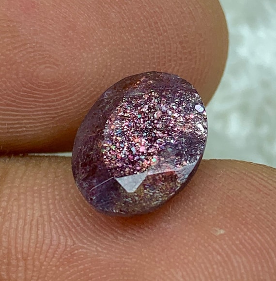 2.5ct Natural Bloodshot Iolite Sunstone, Iolite Sunstone