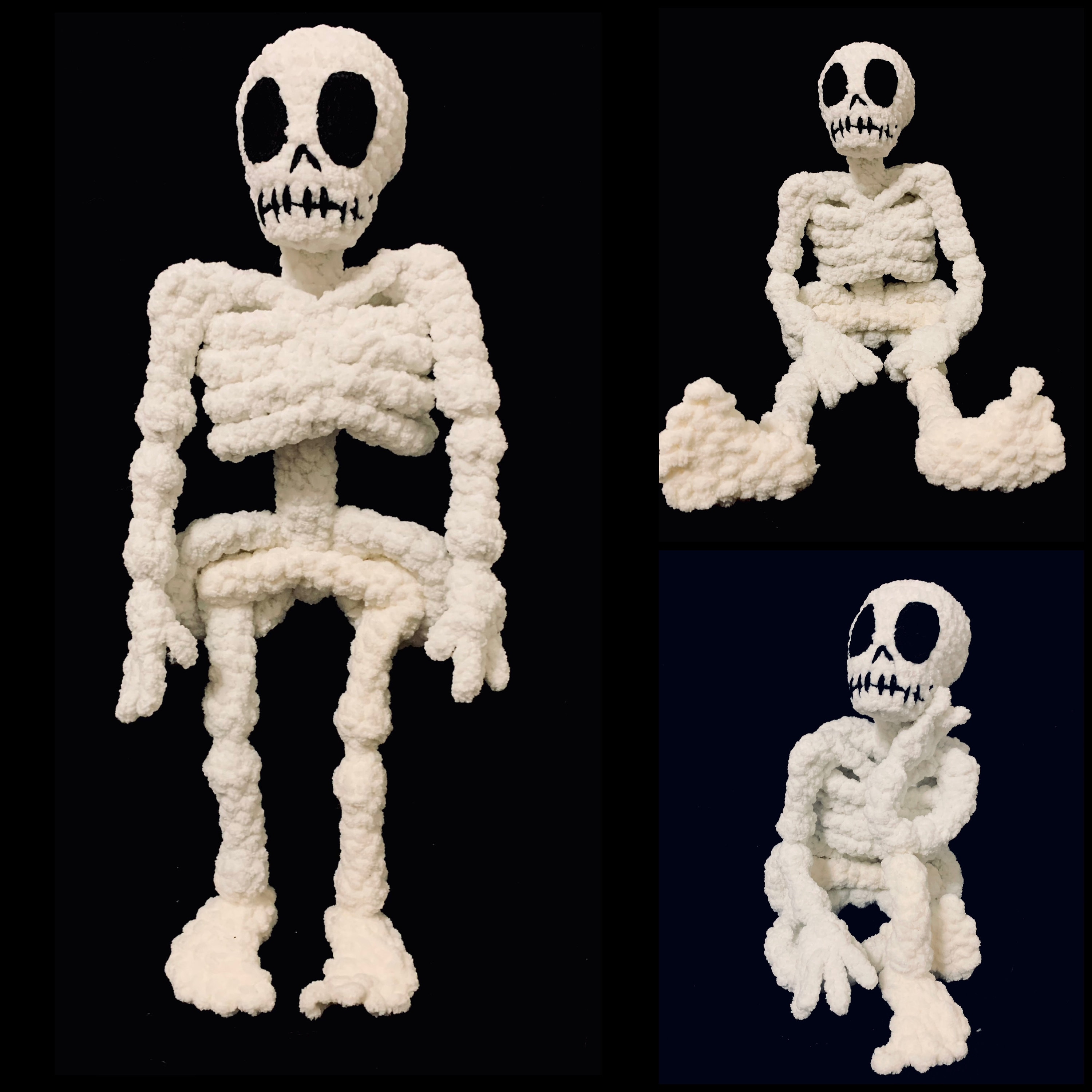 Skeleton Plush Etsy