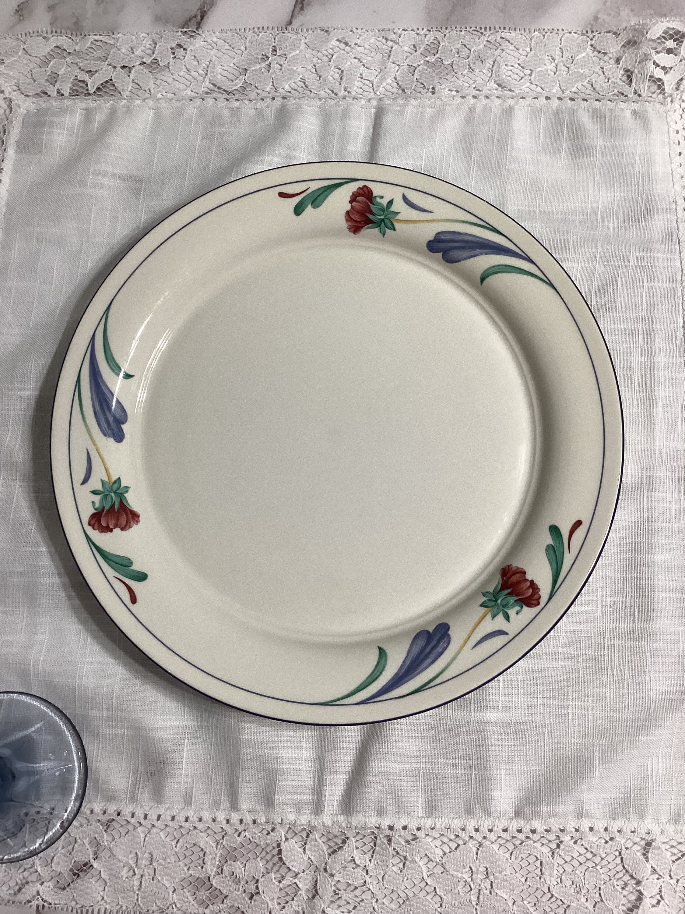 Lenox Poppies Blue - Etsy