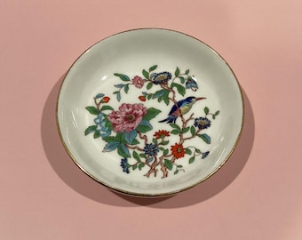 Vintage Aynsley England Pembroke Fine Bone China Trinket Dish