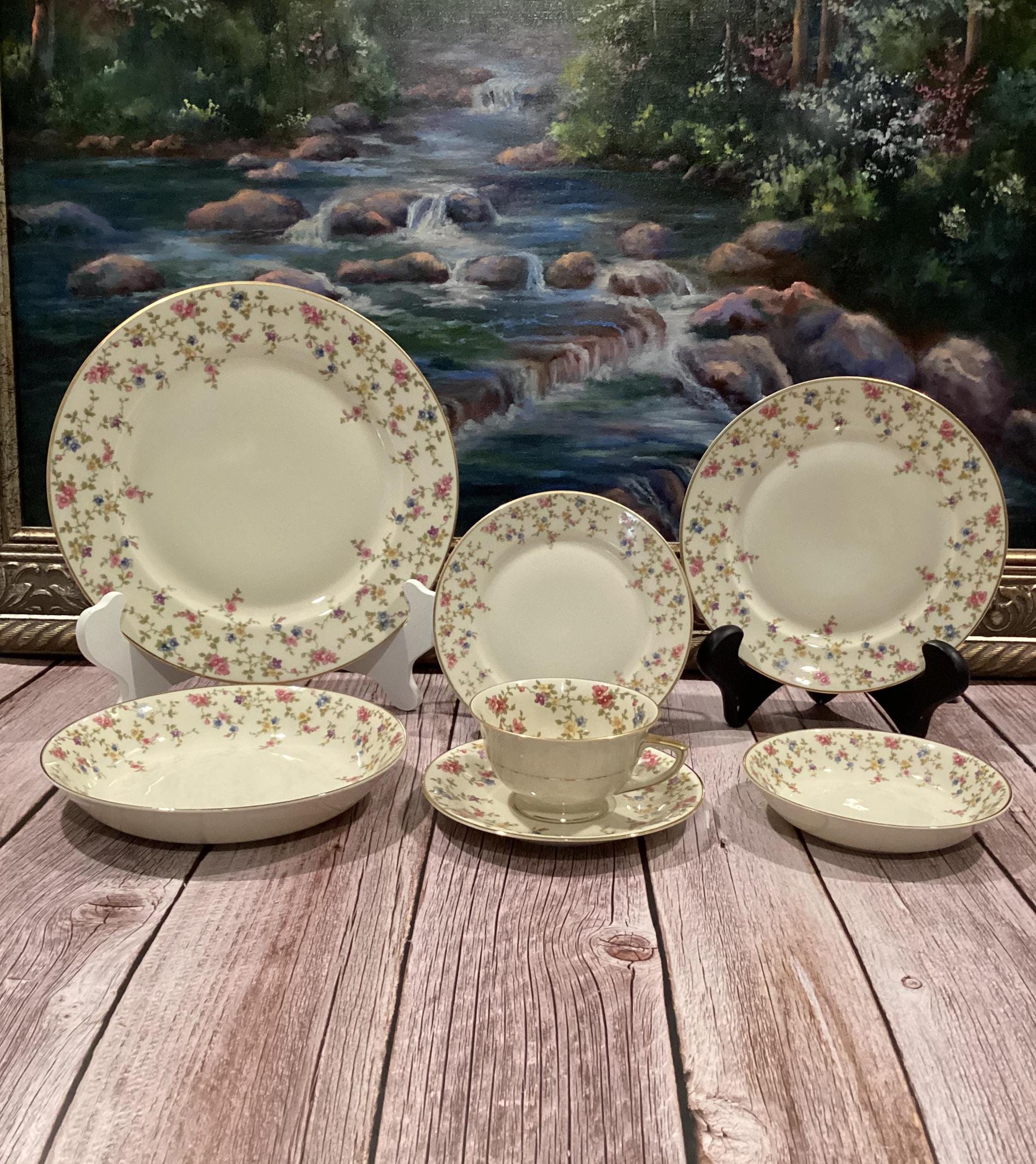 ドイツ HEINRICH&Co ババリア アンティーク食器 28cm 大皿 金彩 ドイツ HEINRICH&Co ババリア アンティーク食器 28cm 大皿 金彩
