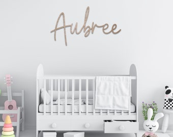 Nursery Wall Name / Decorative Wooden Wall Sign / Laser Cut Name / Wooden name / Wall Plaque