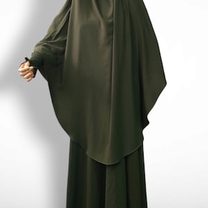 Full Abaya and Khimar Set