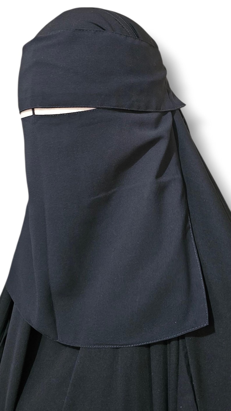 Flap Niqab With Nose String - Etsy