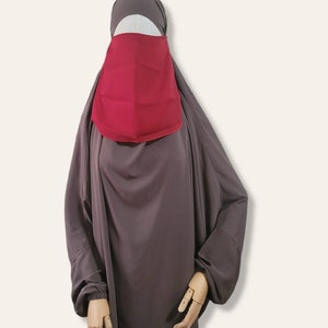 Short half niqab