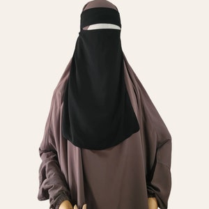 Single layer niqab