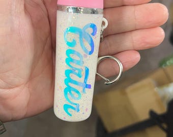 Custom Owala chapstick holder/keychain
