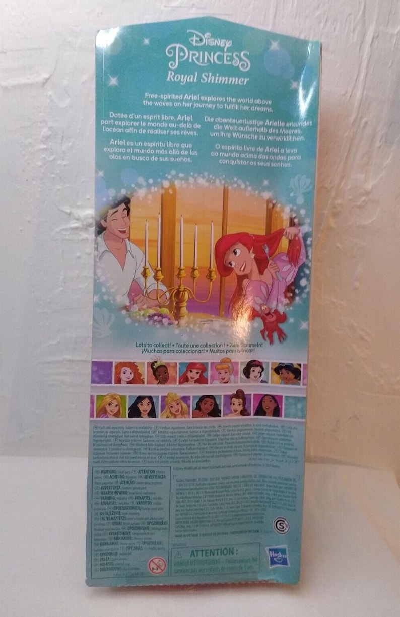 Disney Princess Royal Shimmer Ariel Fashion Doll 11" NIB! Fast Free Ship!!! image 2