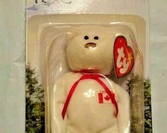 Ty Beanie Babies Maple The Bear w Errors NIB McDonalds Charities Rare & Retired
