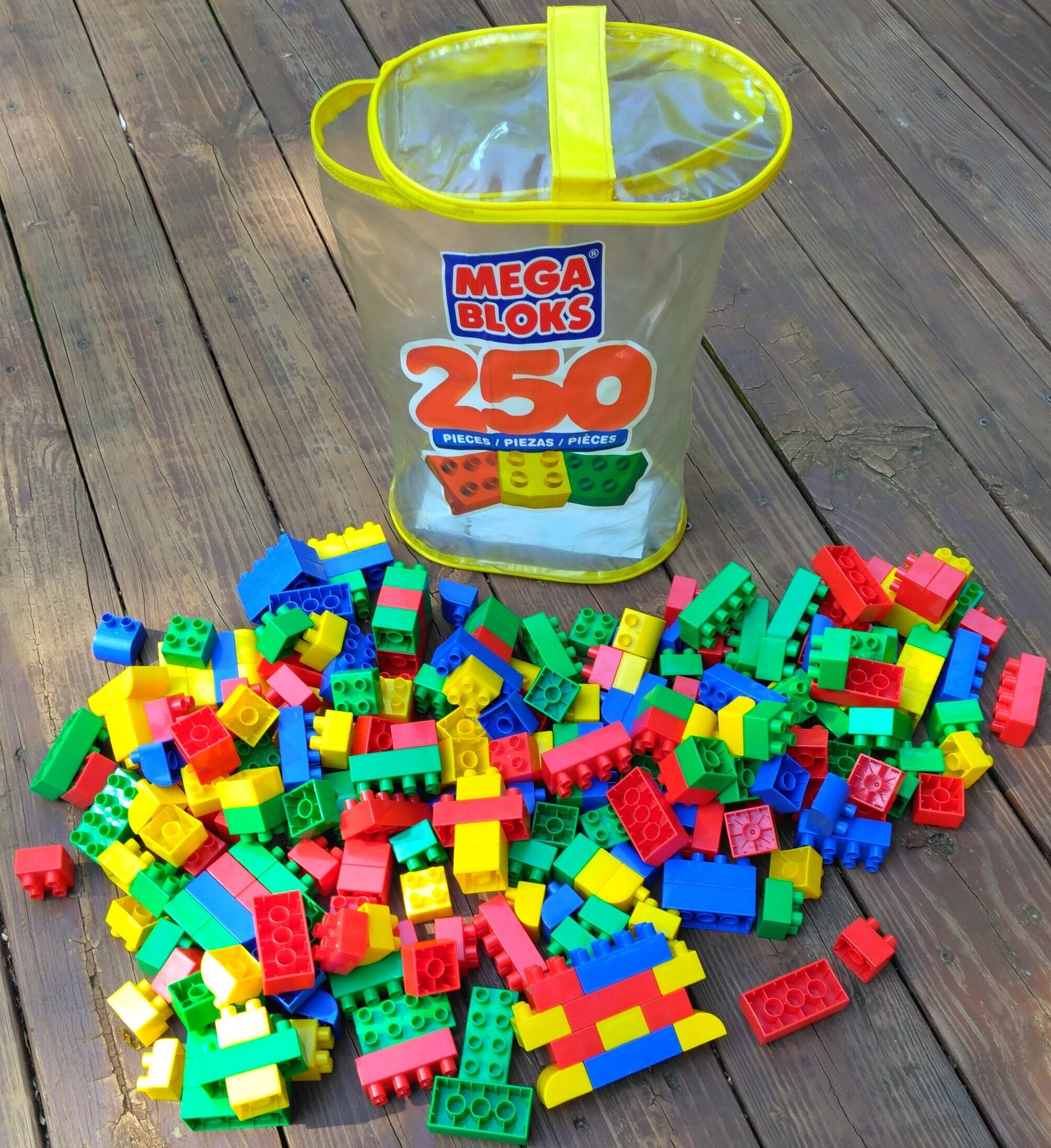 Building Bag Mega Bloks 200 Piezas Mega Bloks 250 Piezas Mega