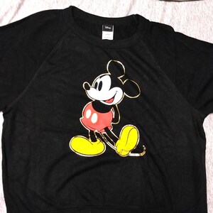 Sudadera ligera y suave con estampado de Mickey Mouse de Disney para mujer/niño (talla negra) imagen 2