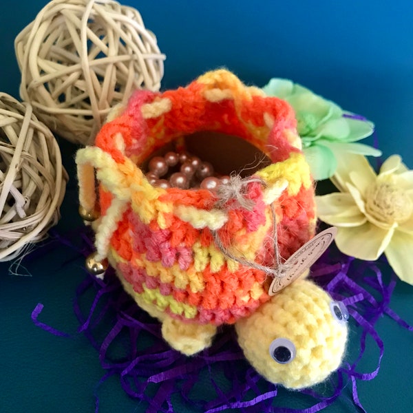 Jewelry package gifts beauty women children handmade holiday original stylish bright turtle ninja sunny yarn surprise birthday toys soft