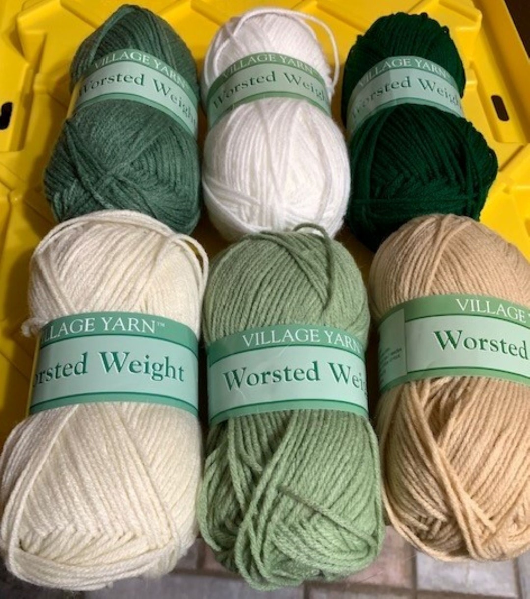 Village Worsted Weight Yarns New Colors Added Etsy
