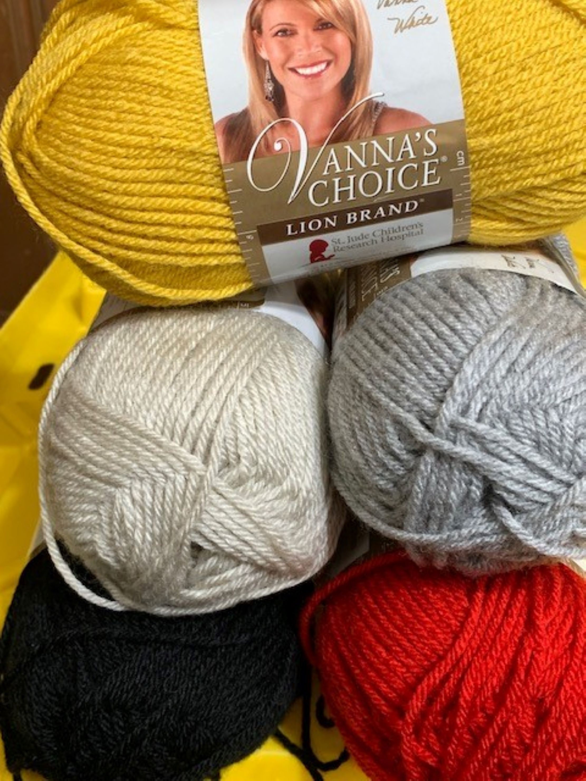 Lion Brand Vanna's Choice Yarn - Silver Heather