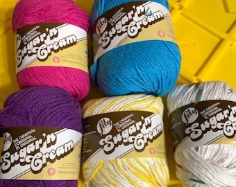 Lily Sugar n  Creme Cotton -  7 Add Colors Also See other listing with 11 Color