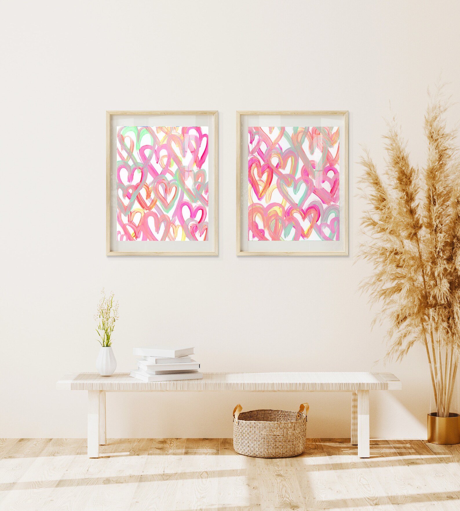 Digital Prints Home Decor Wall Prints Heart Prints Heart Etsy