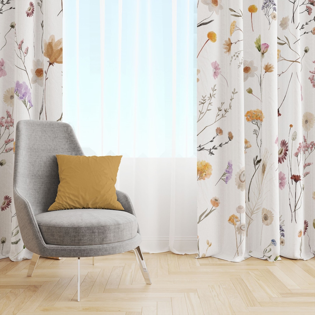 Tollpiz Tende corte in lino per soggiorno, con tasca per asta, semi velate, in iuta filtrante la luce, per camera da letto, 137,2 x 114,3 cm di lunghezza, colore bianco, set di