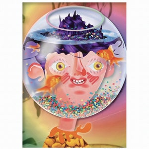 Goldfish Kid Limited Edition Print