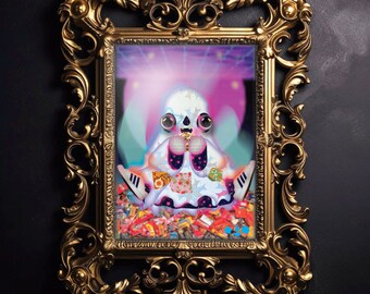 Ghost Candy Original Print
