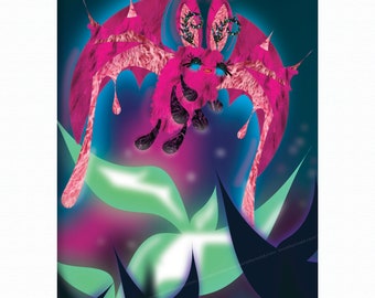 Metal Moth Limited Edition Print