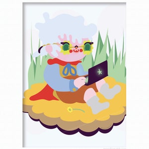 Computer Games Limited Edition Print