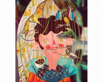Bird Kid  Limited Edition Print