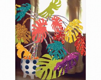 Monstera Glittery Gal Limited Edition Print