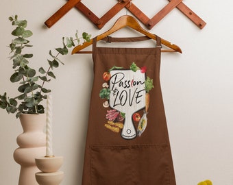 Stovetopyumyum Passion & Love Apron Black