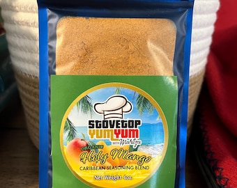 Stovetopyumyum Holy Mango Caribische kruidenmix (biologisch) Gemaakt in de VS