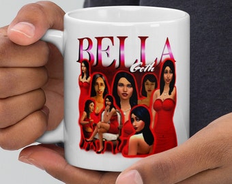 Bella Goth Becher Sims 4 Merch Geschenk für Simmer Becher Geschenk für Gamer Becher Geschenk Einweihungsparty