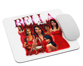 Bella Goth Sims 4 Merch Geschenk für Simmer Geschenk für Sims Gaming-Einrichtung Mauspad Sims 4