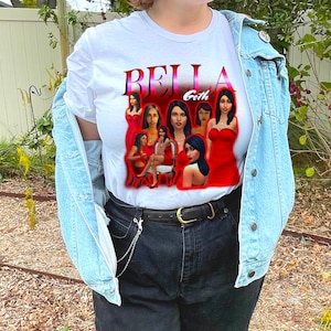 Bella Goth Vintage T-Shirt 90s Oversized Graphic Tee Sims 4 Merch Gamer Shirt Gaming Lover Tee For Gamers Gift