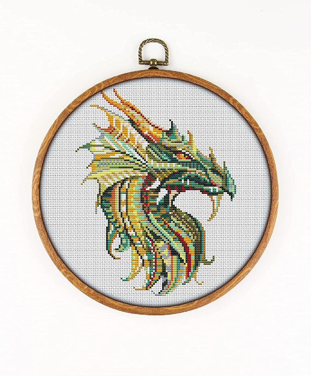 Mandala Dragon PDF Digital Download - Etsy
