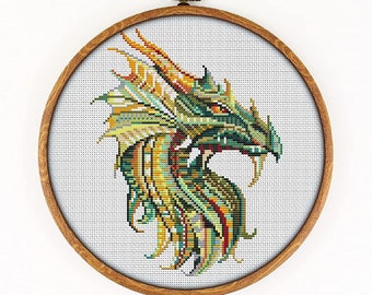 Mandala dragon PDF digital download