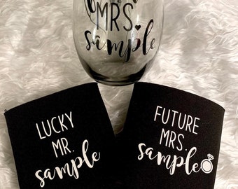 Custom Engagement Gift Box: Bride-to-Be & Couple's Gift