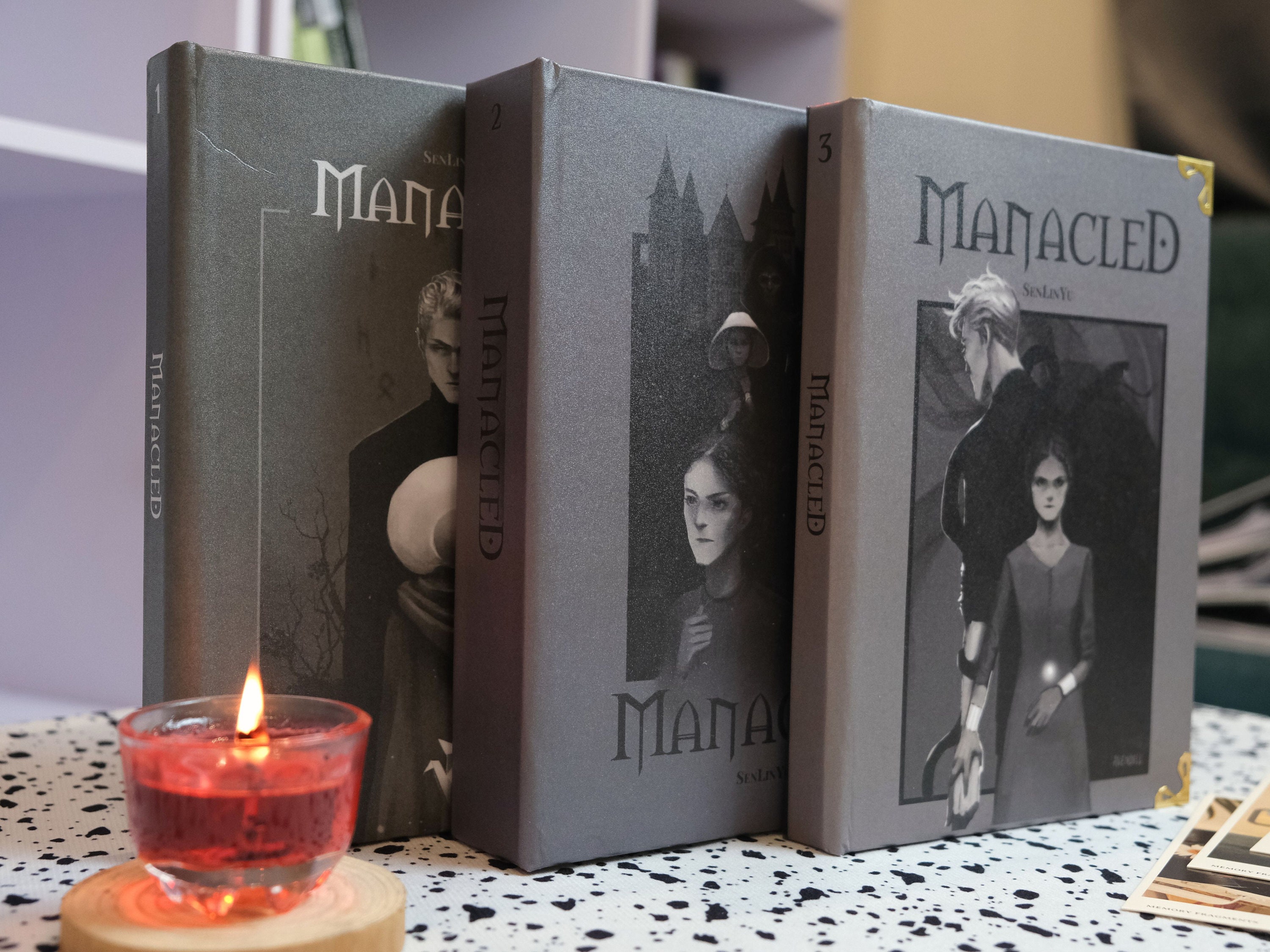 Manacled Book to Buy Manacled Book Hard Copy Manacled Bound Book