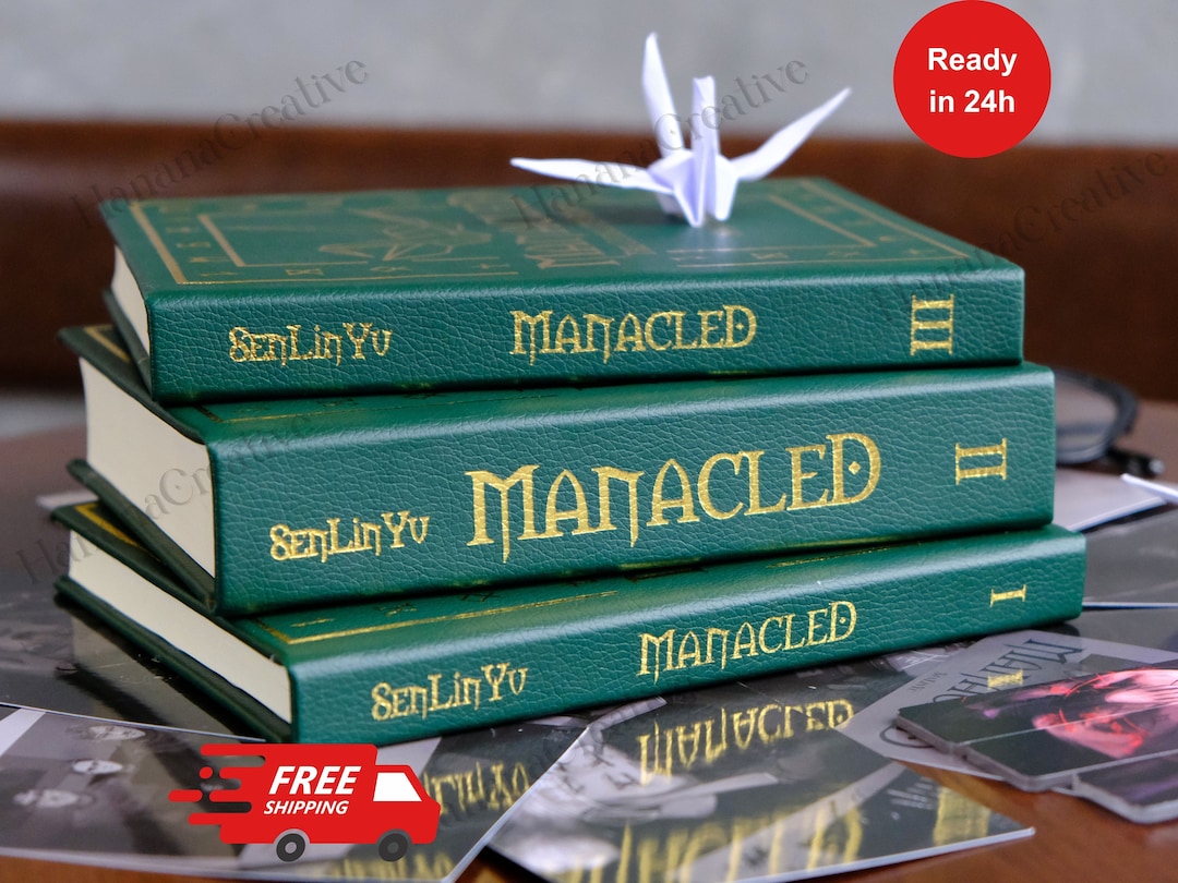 Manacled Book Hard Copy Manacled Book to Buy Manacled Bound Book