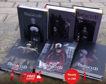 Manacled Book to Buy • Manacled Book Hard Copy • Manacled Bound Book • Manacled Book • Manacled Dramione • Dramione Fanfic Book Binding #2