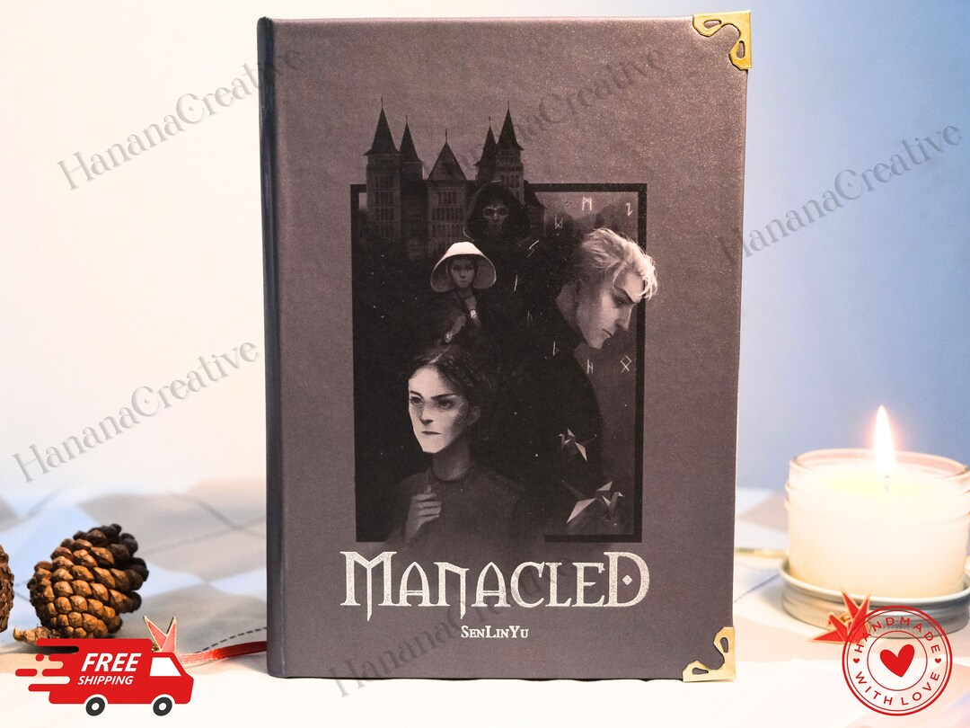 Manacled Book to Buy Manacled Book Hard Copy Manacled Bound Book