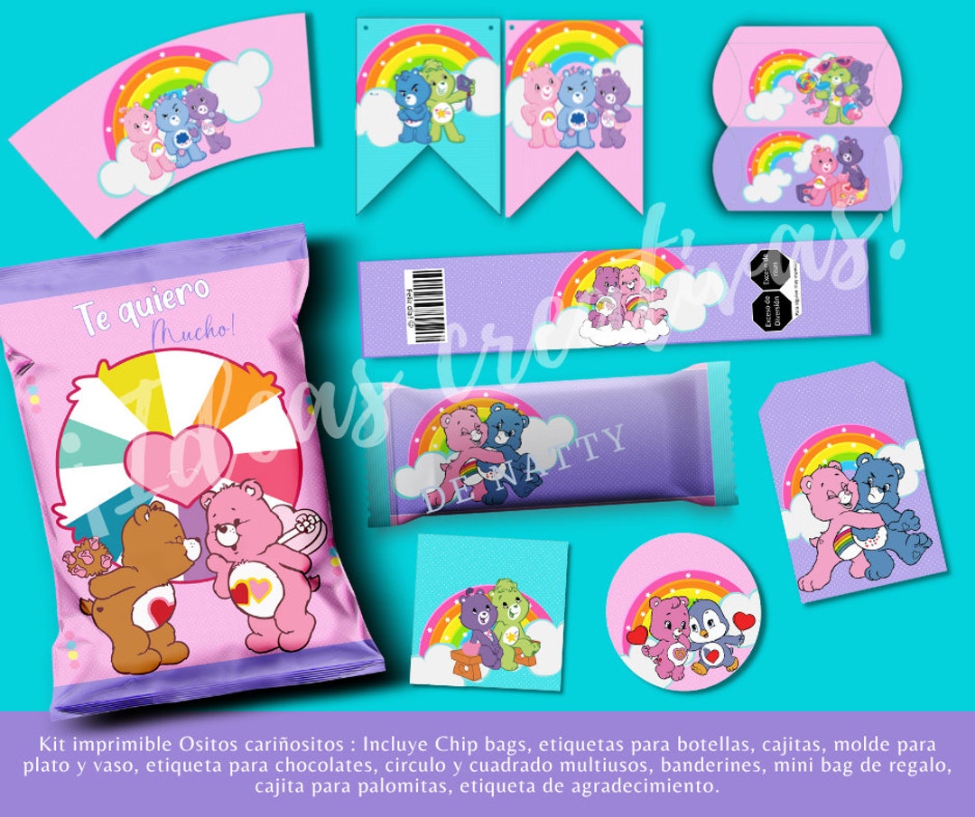 care-bears-care-bears-printable-kit-etsy
