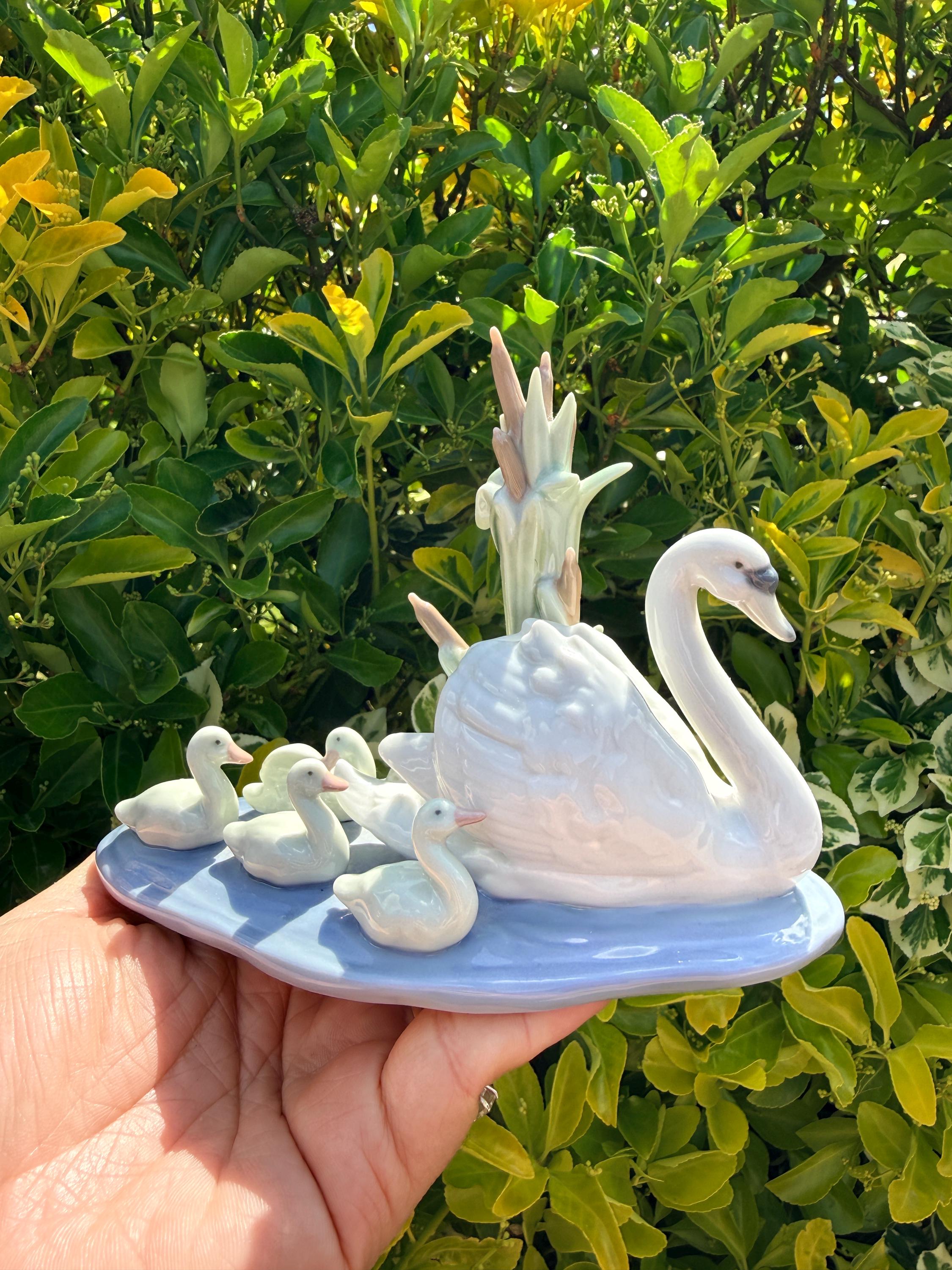 リアドロ スワン Lladro Swan Figurine - Etsy