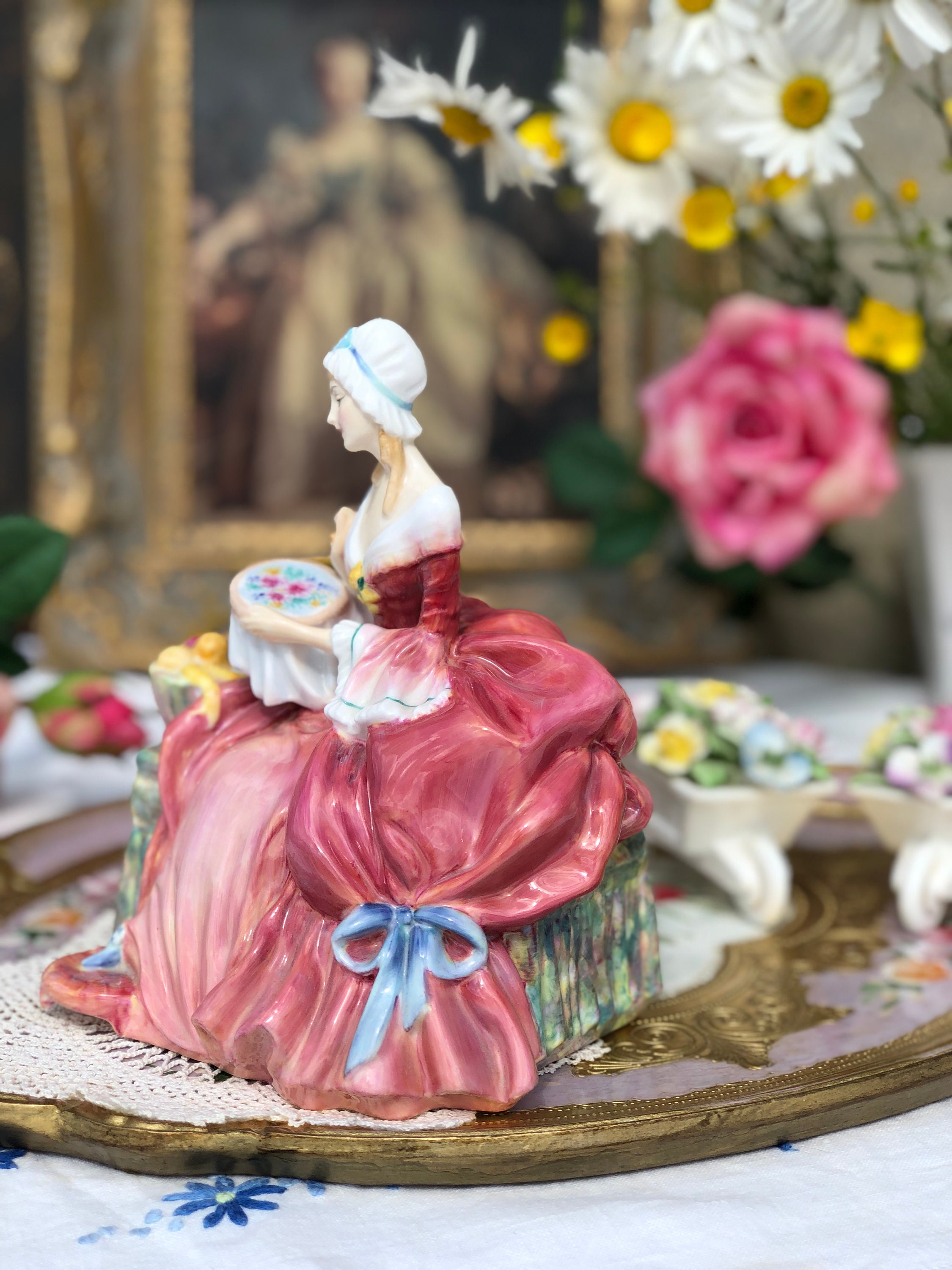 Vintage Royal Doulton Figurine “penelope“ HN 1901 Bone China
