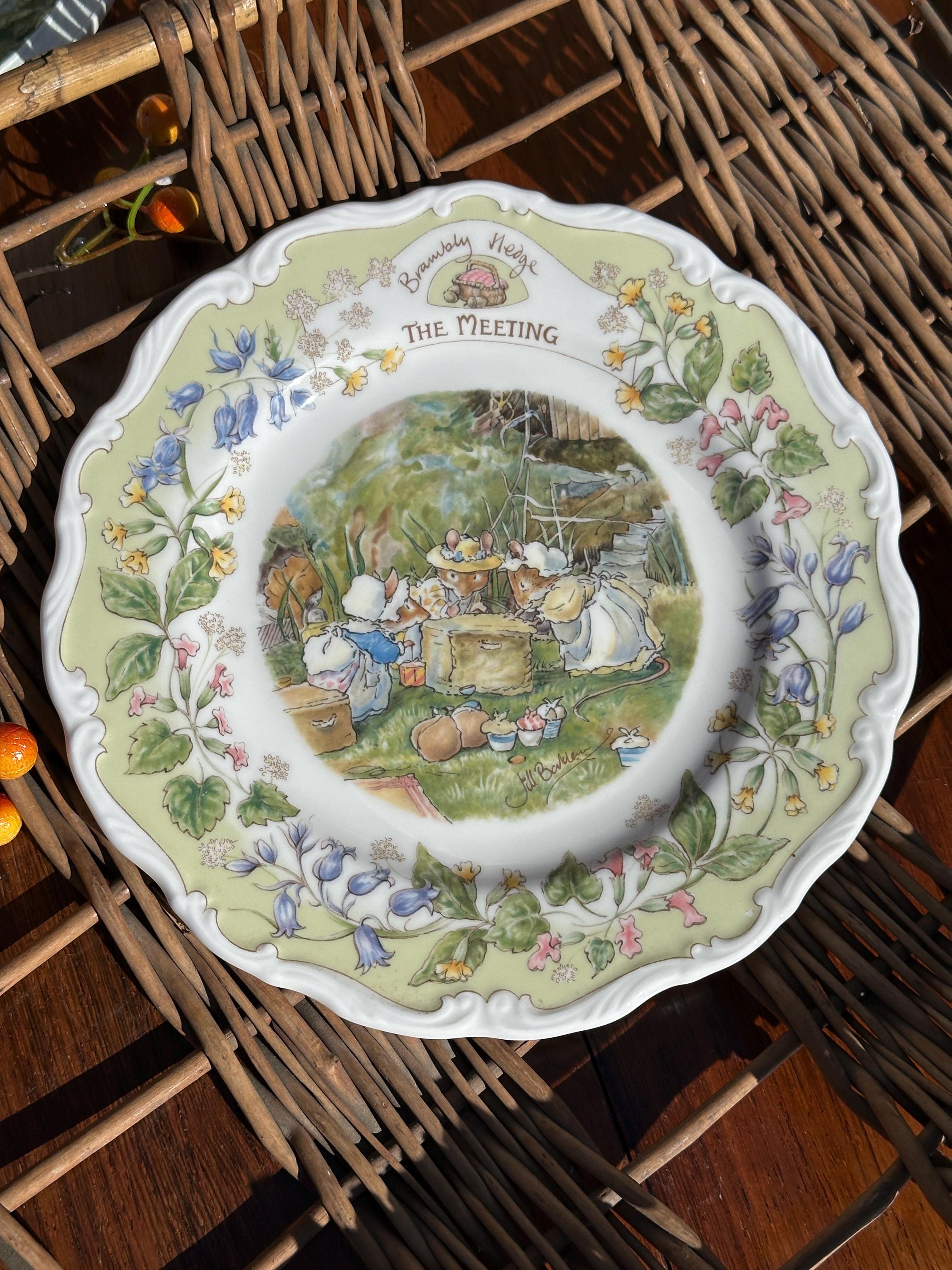 Vintage Royal Doulton Brambly Hedge Plate: Safe at Last, the