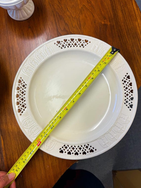 Vintage Kitchen Table: Royal Creamware Originals Stand Comport
