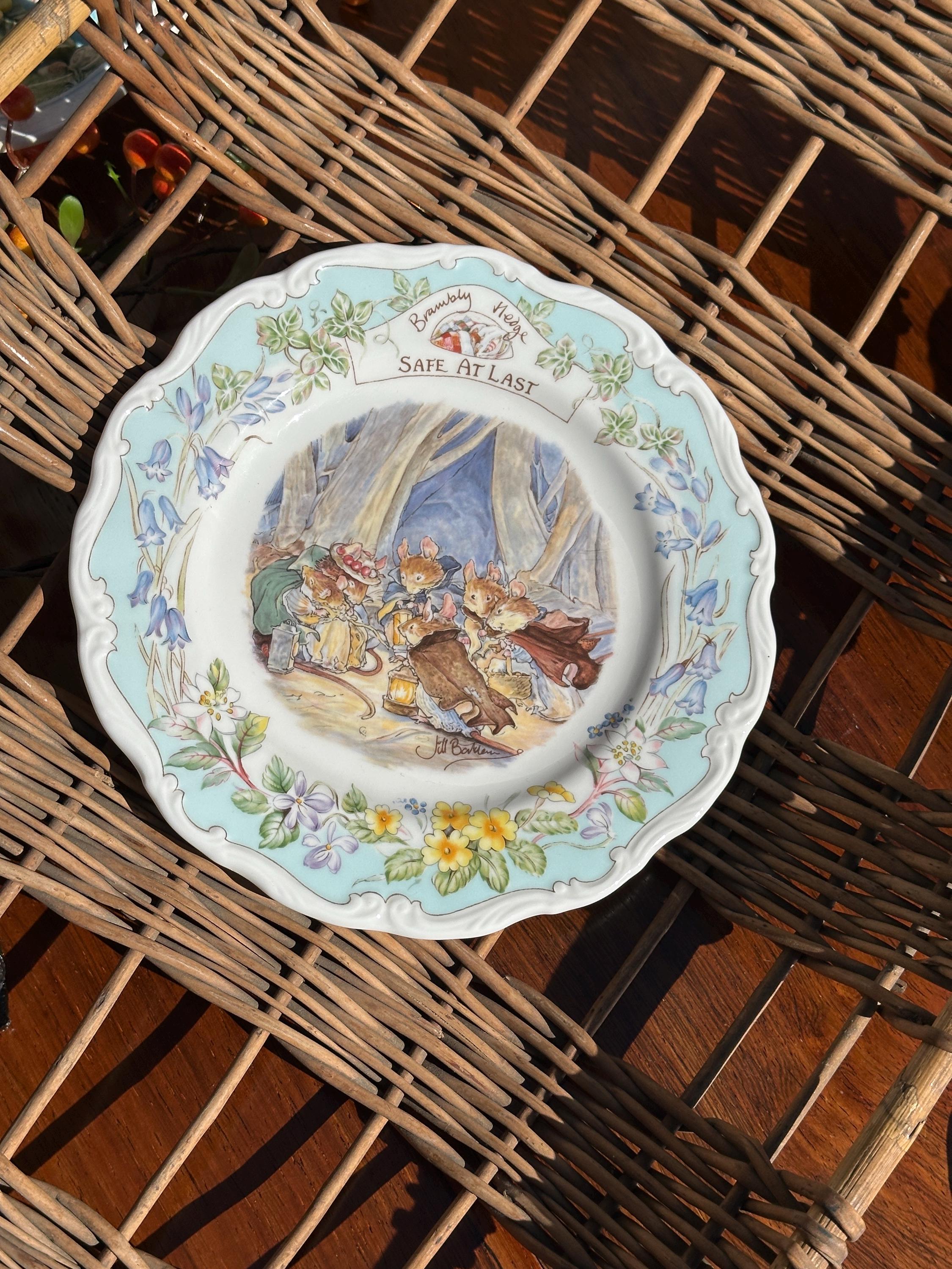 Vintage Royal Doulton Brambly Hedge Plate: Safe at Last, the