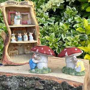 ミニチュアトイチェスト ウィフレッド ブランブリーヘッジ エネスコ Brambly Hedge Enesco - Etsy