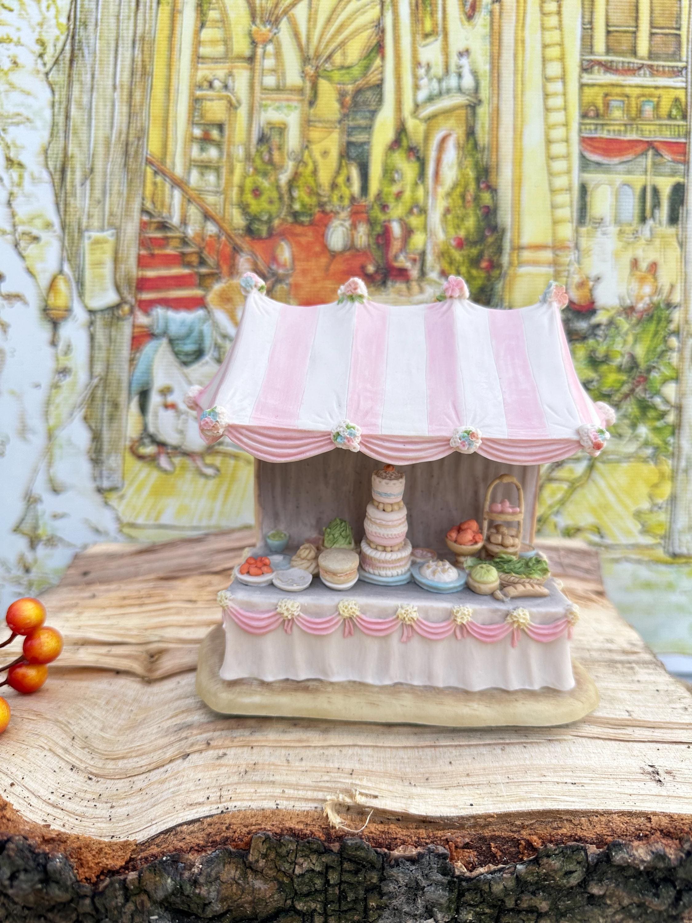 テーブル ブランブリーヘッジ フィギュリン ボーダーファインアーツ ヴィンテージのブランブリーヘッジウェディングテーブル：ボーダー