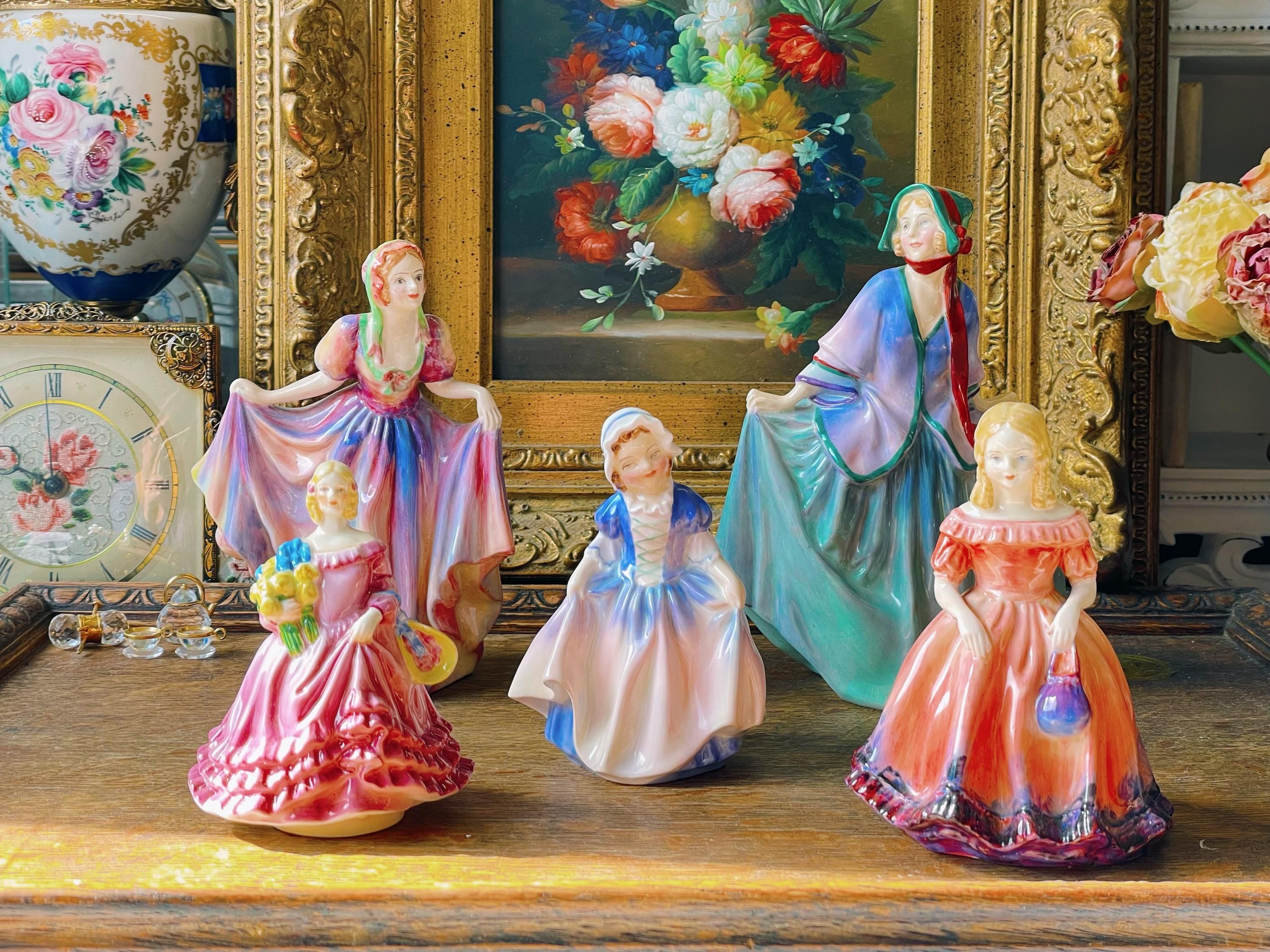  WORCESTER：レイチェル フィギュリン 陶器 置物 Royal Worcester Figurine - Etsy Canada
