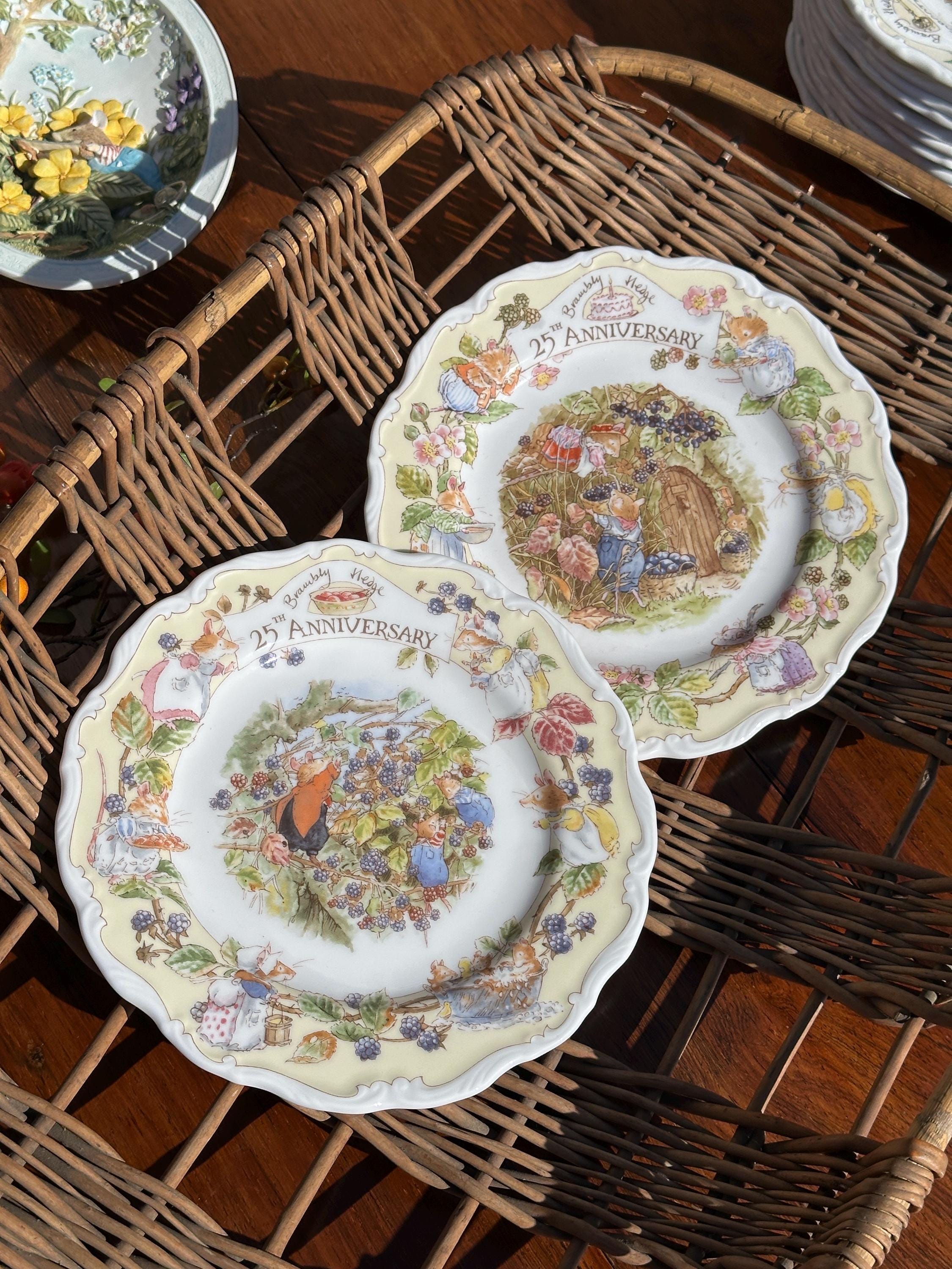 Brambly hedge plate - Etsy 日本